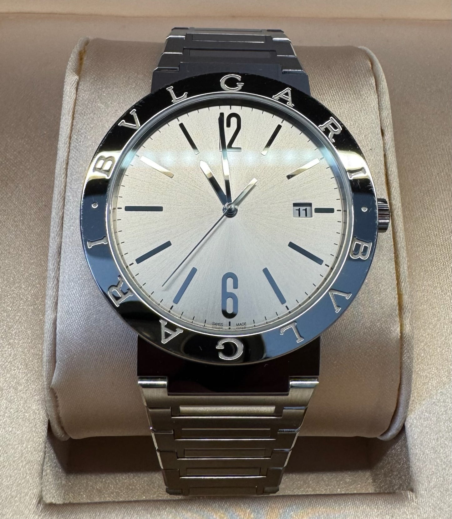 Bulgari Bulgari Automatic Full Steel 2023 (Full-Set/Mint)