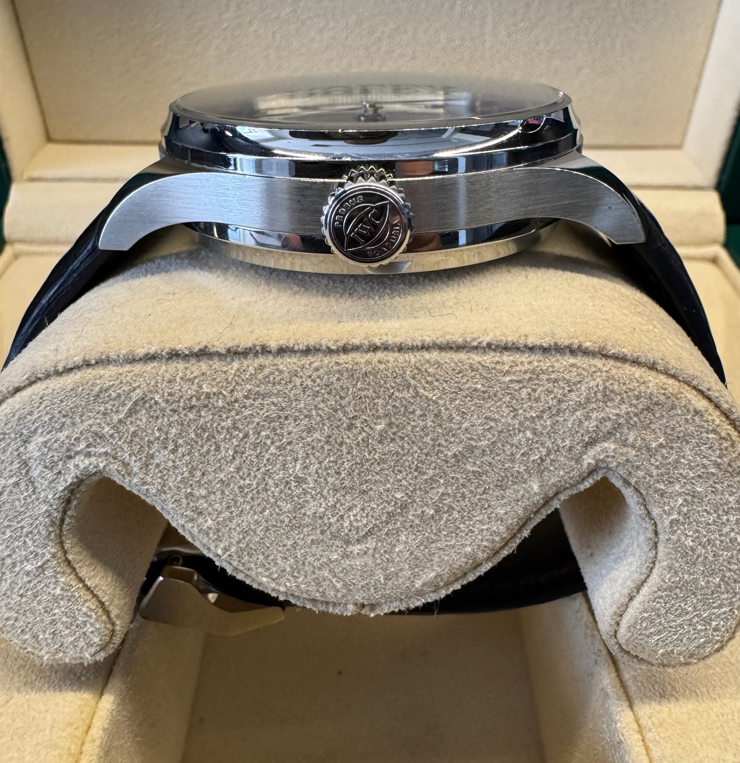 IWC Portuguese Laureus Sport For Good Foundation Blue Dial Limited Edition 1000pcs 2010 (Full-Set/Unpolished)