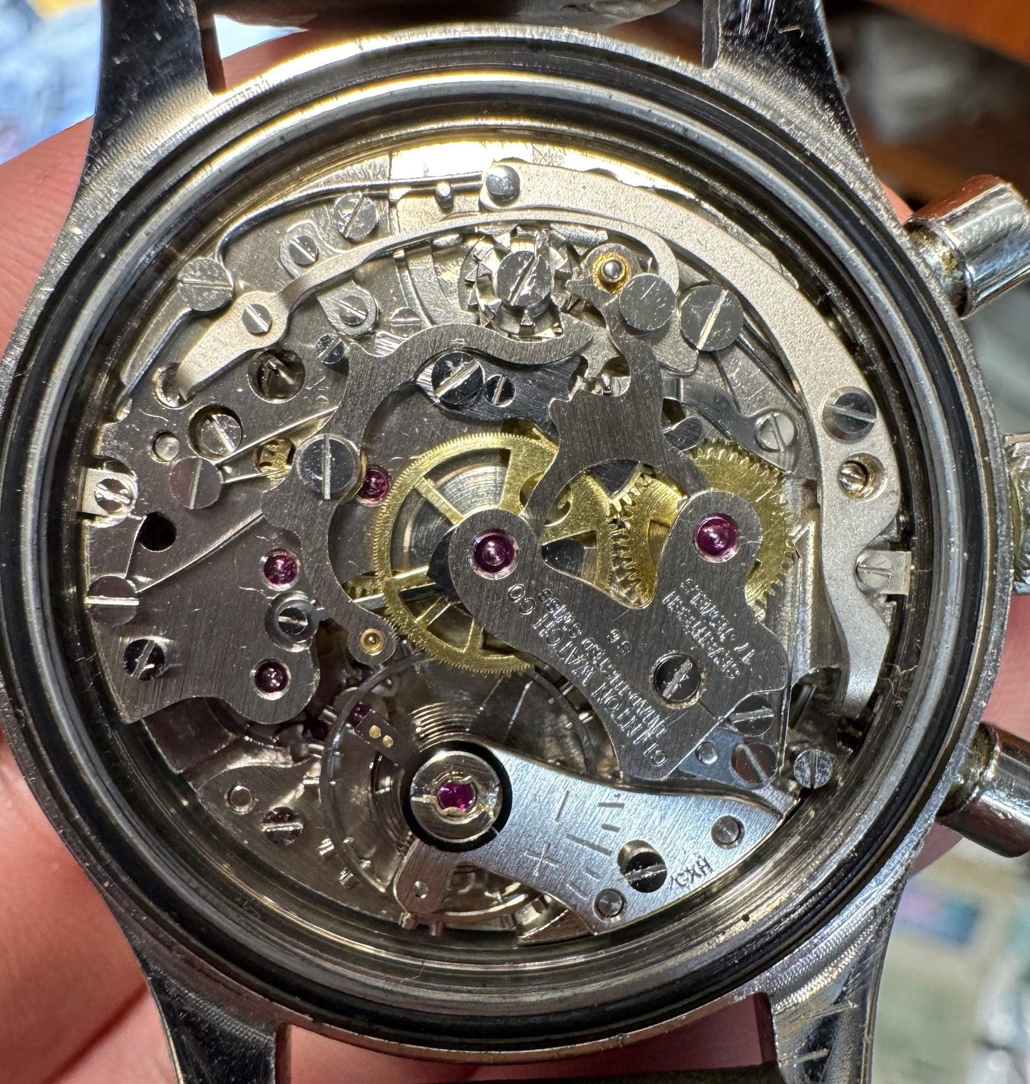 Clinton Skydiver Chronograph Broad Arrow