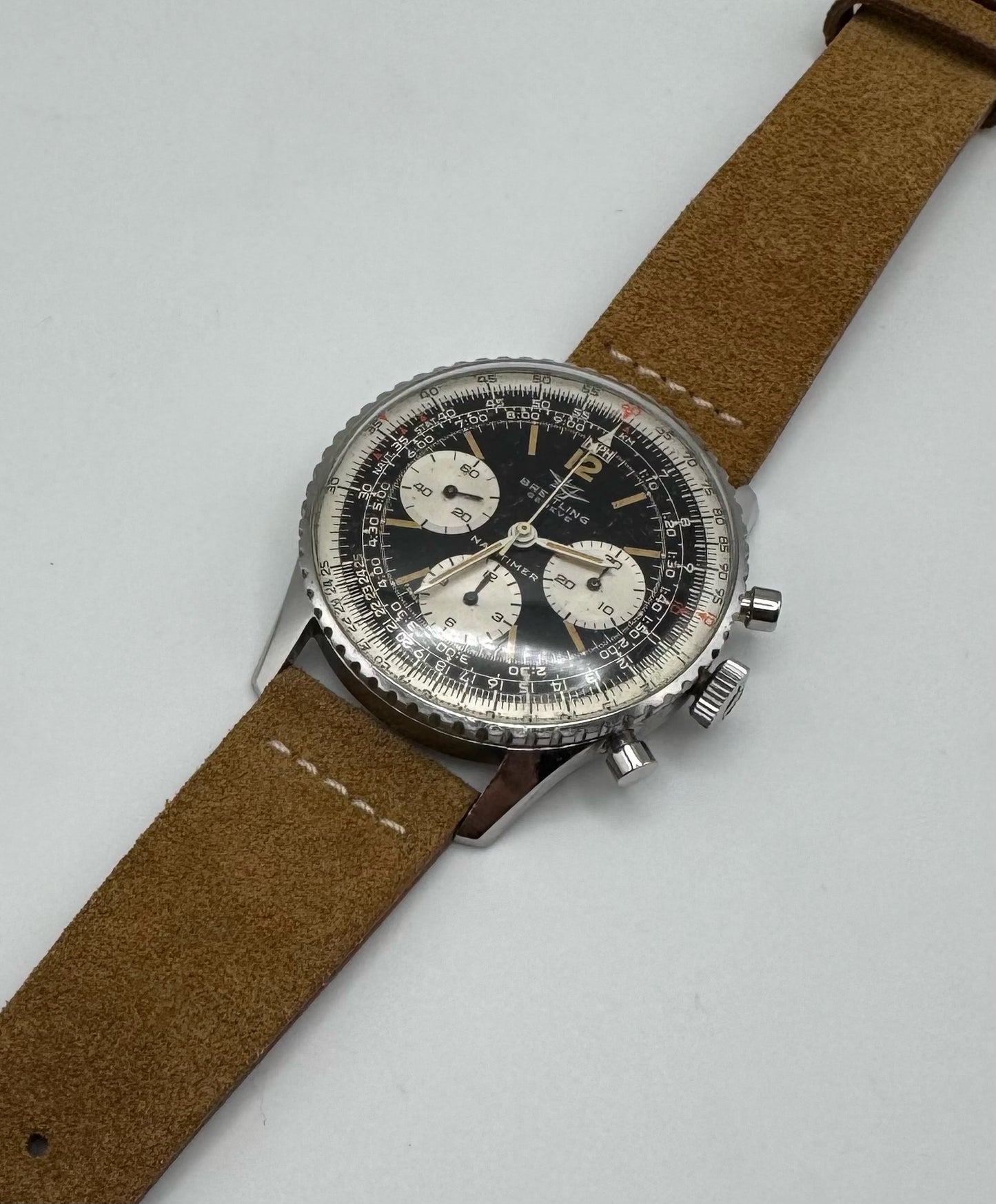 Breitling Navitimer Vintage Navitimer 806 Steel Heavy Patina (Unpolished/Serviced)