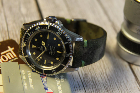 Tudor Submariner 7928 Glossy Gilt Underline Zinc Sulfide 1964 (Serviced)