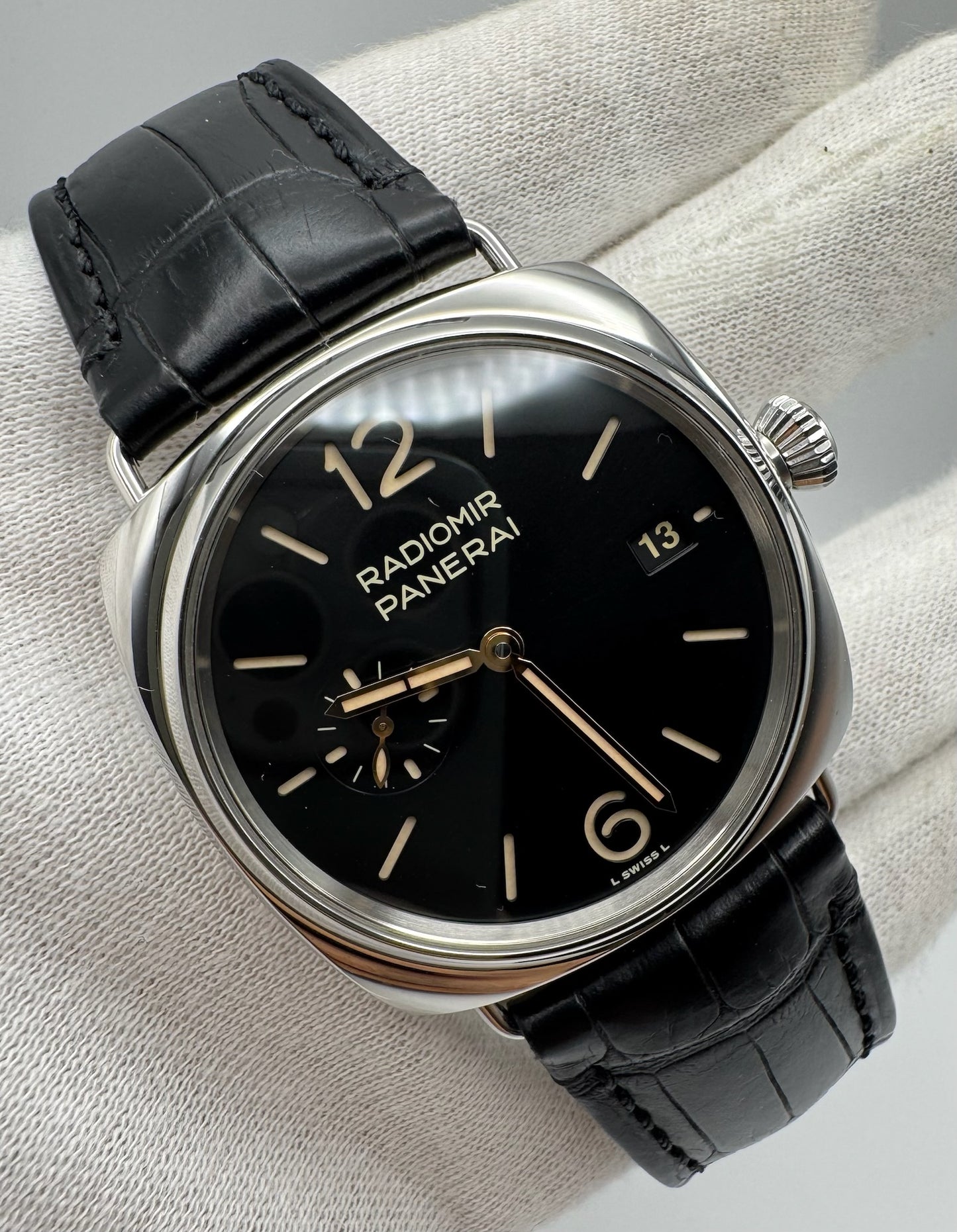 Panerai Radiomir Quaranta 40 Steel Black Dial 2023 (Box/Card/Unpolished)