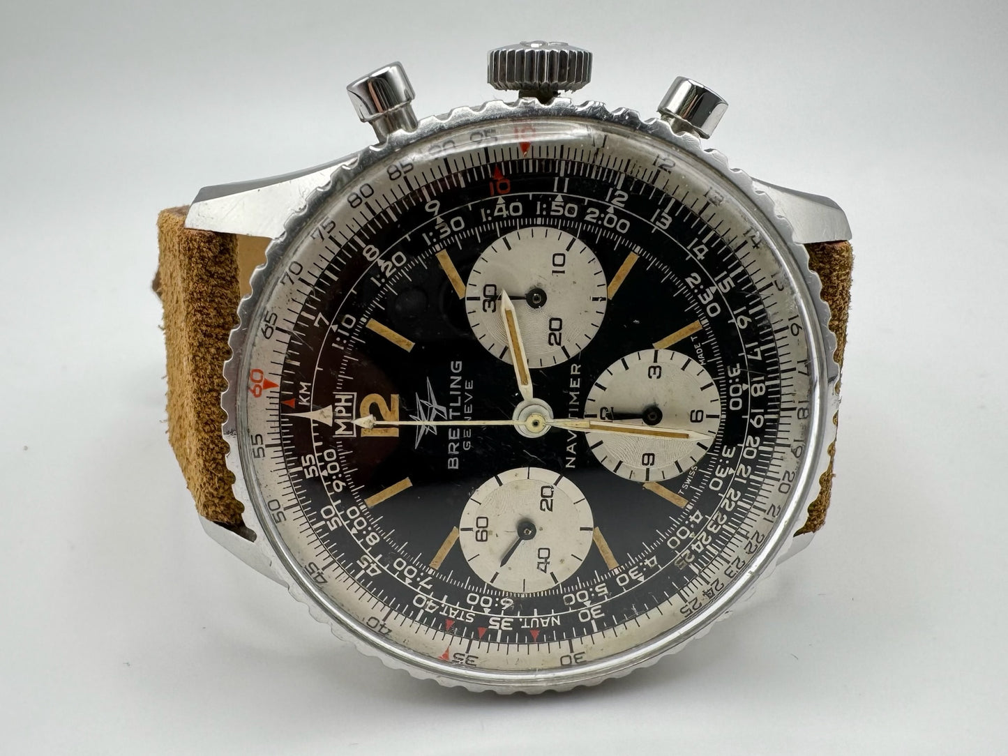 Breitling Navitimer Vintage Navitimer 806 Steel Heavy Patina (Unpolished/Serviced)