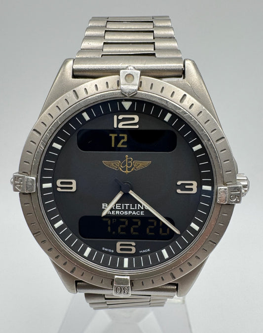 Breitling Aerospace Full Titanium Black Dial (Unpolished)
