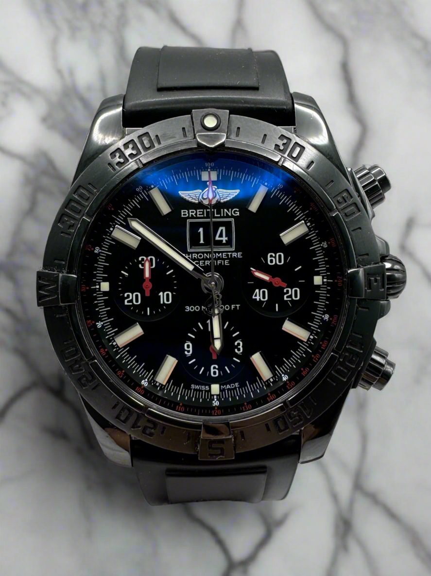 Breitling Blackbird Black Steel Chronograph Ltd Edition