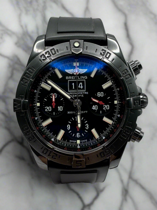 Breitling Blackbird Black Steel Chronograph Ltd Edition
