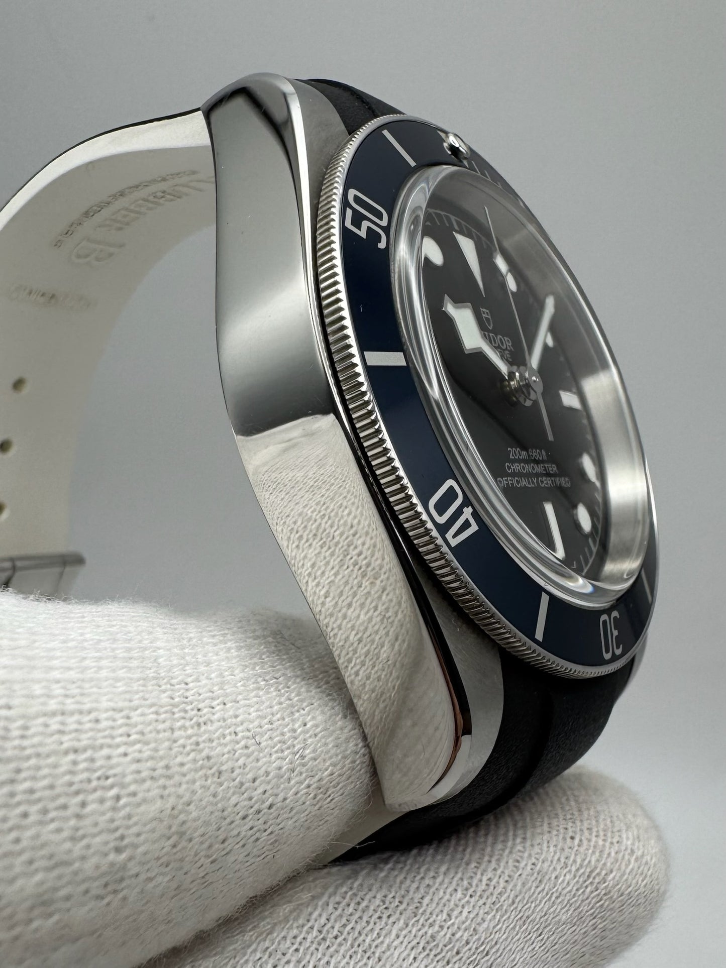 Tudor Black Bay Heritage Black Bay Black Dial Blue Bezel 2021 (Full-Set/Unpolished)