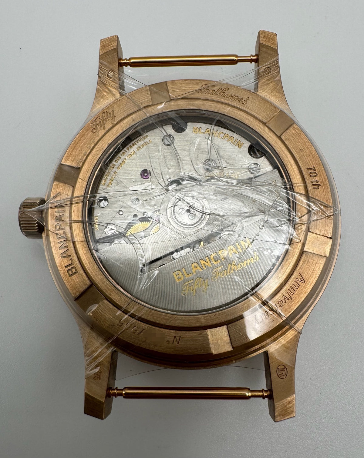 Blancpain Fifty Fathoms Mil-Spec L.E. 70th Anniversary Act 3 Bronze Gold 2024 (Unworn/Full-Set)