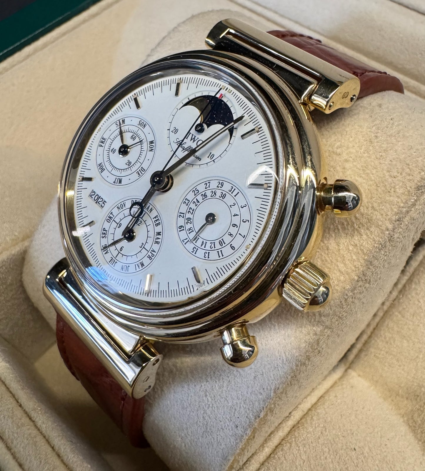 IWC Da Vinci Perpetual Calendar Chronograph Yellow Gold (Full-Set/Serviced)