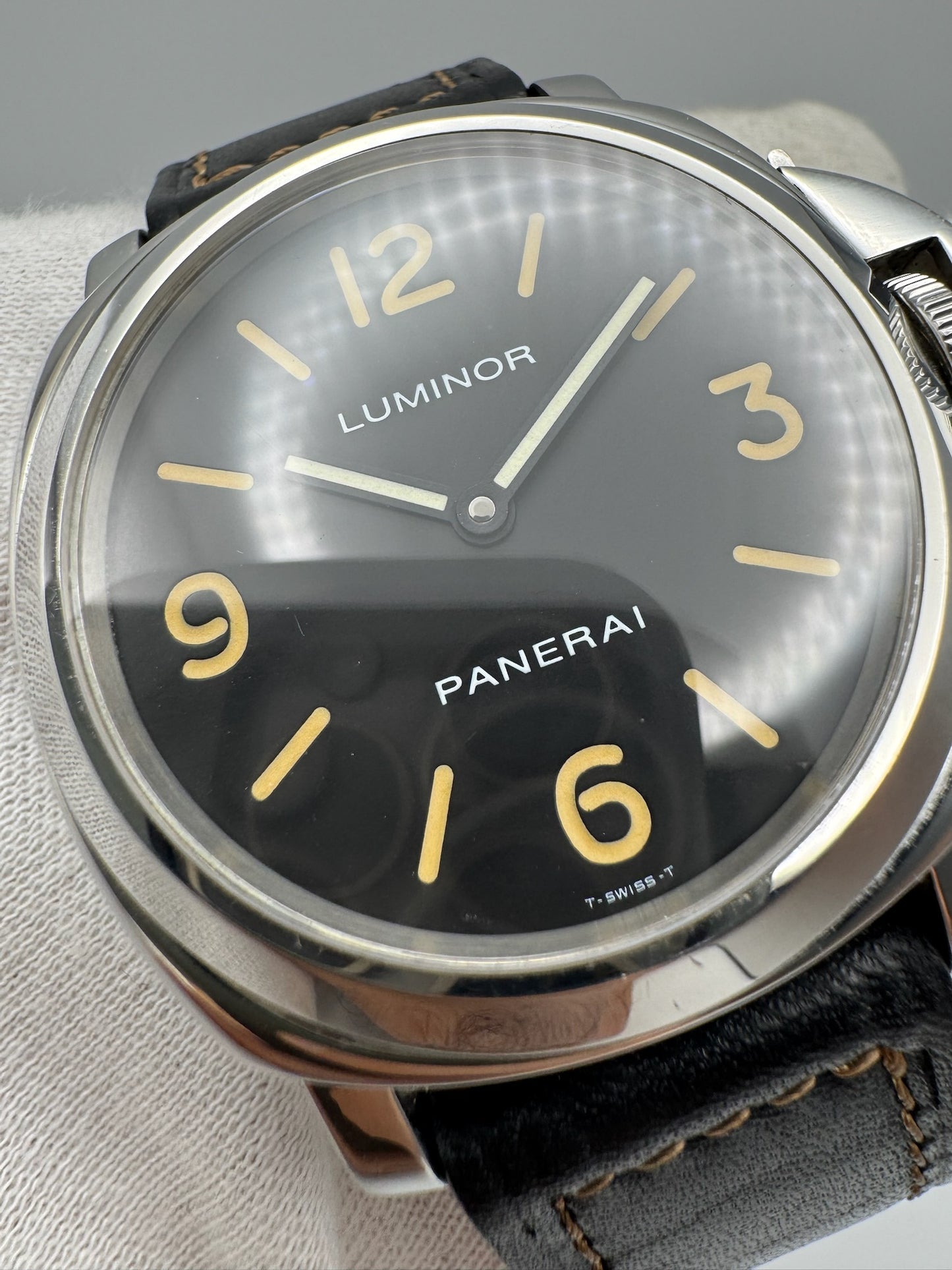 Panerai Luminor Base Pre-A Pumpkin Patina 1998 (Full-Set)