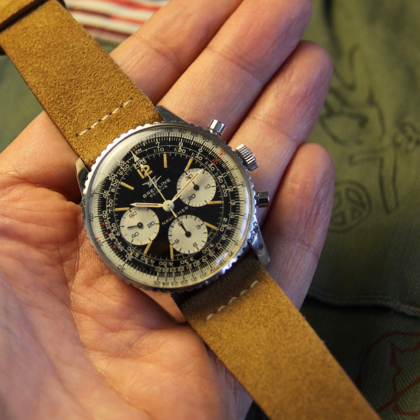 Breitling Navitimer Vintage Navitimer 806 Steel Heavy Patina (Unpolished/Serviced)