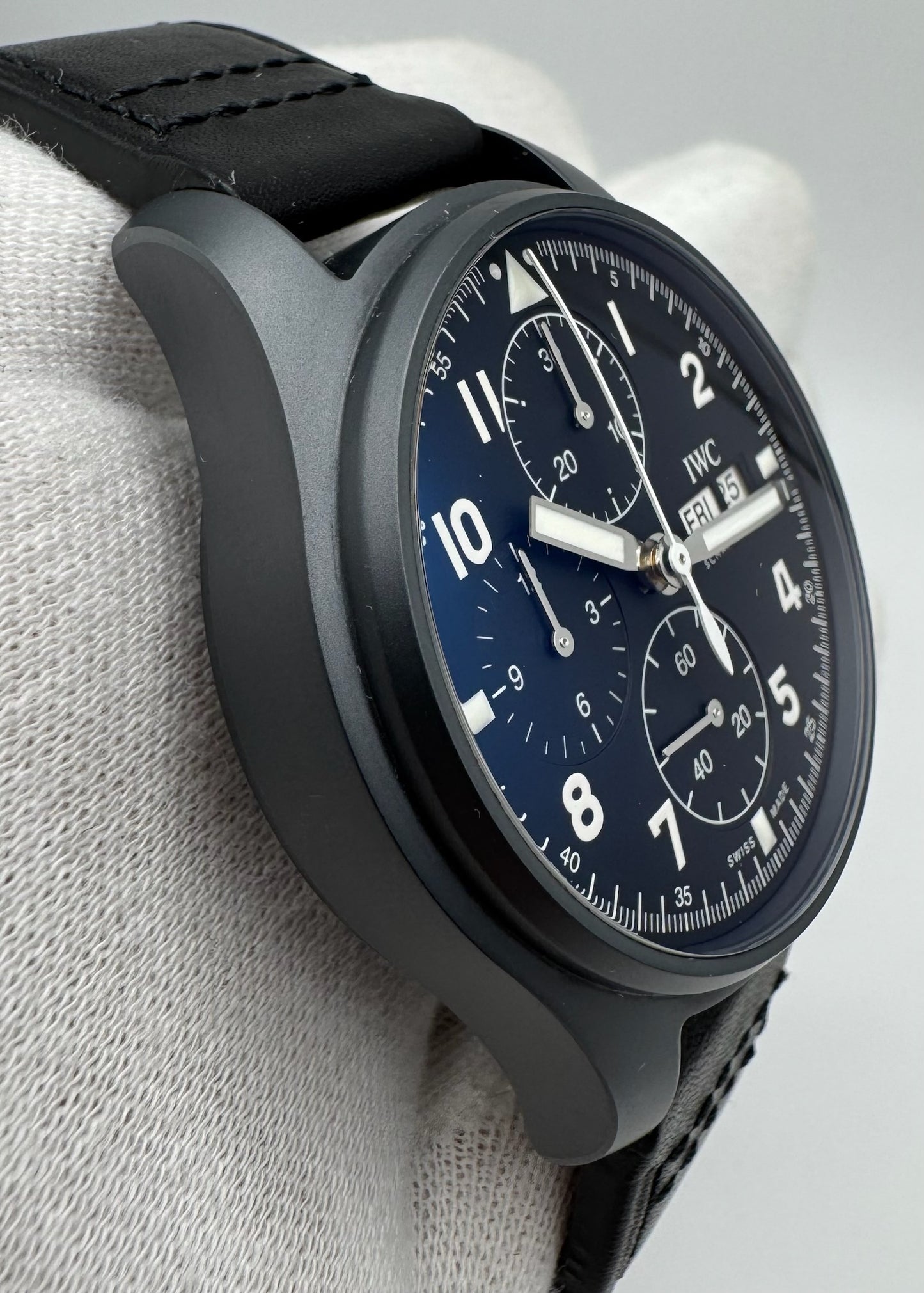 IWC Pilot Chronograph Ceratanium Tribute To 3705 Ltd Edition 2022 (Full-Set/Mint)