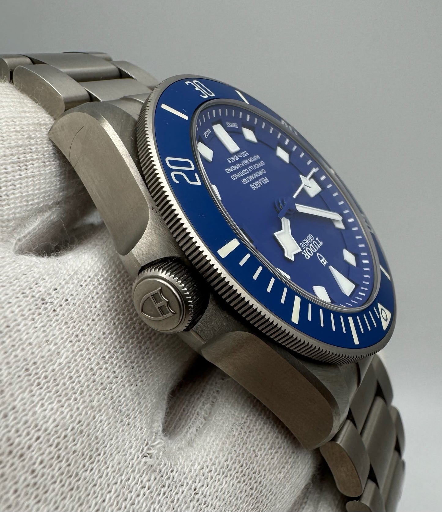 Tudor Pelagos Full Titanium Blue Dial 2022 (Full-Set/Unpolished)