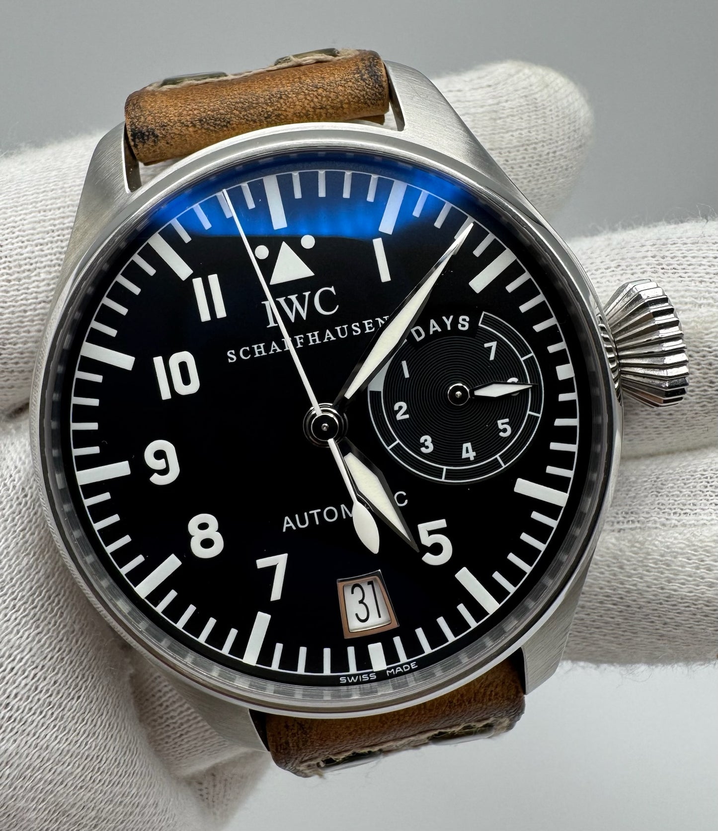 IWC Big Pilot 5002 Fish Crown (Mint)