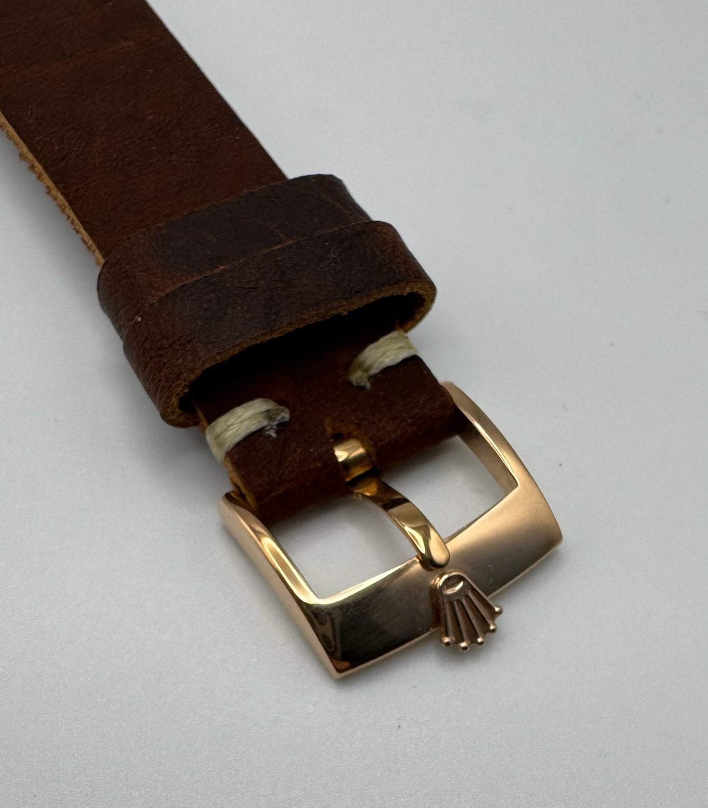 Rolex Day-Date 36 Rose Gold Black Claw Dial 1973 (Mint)