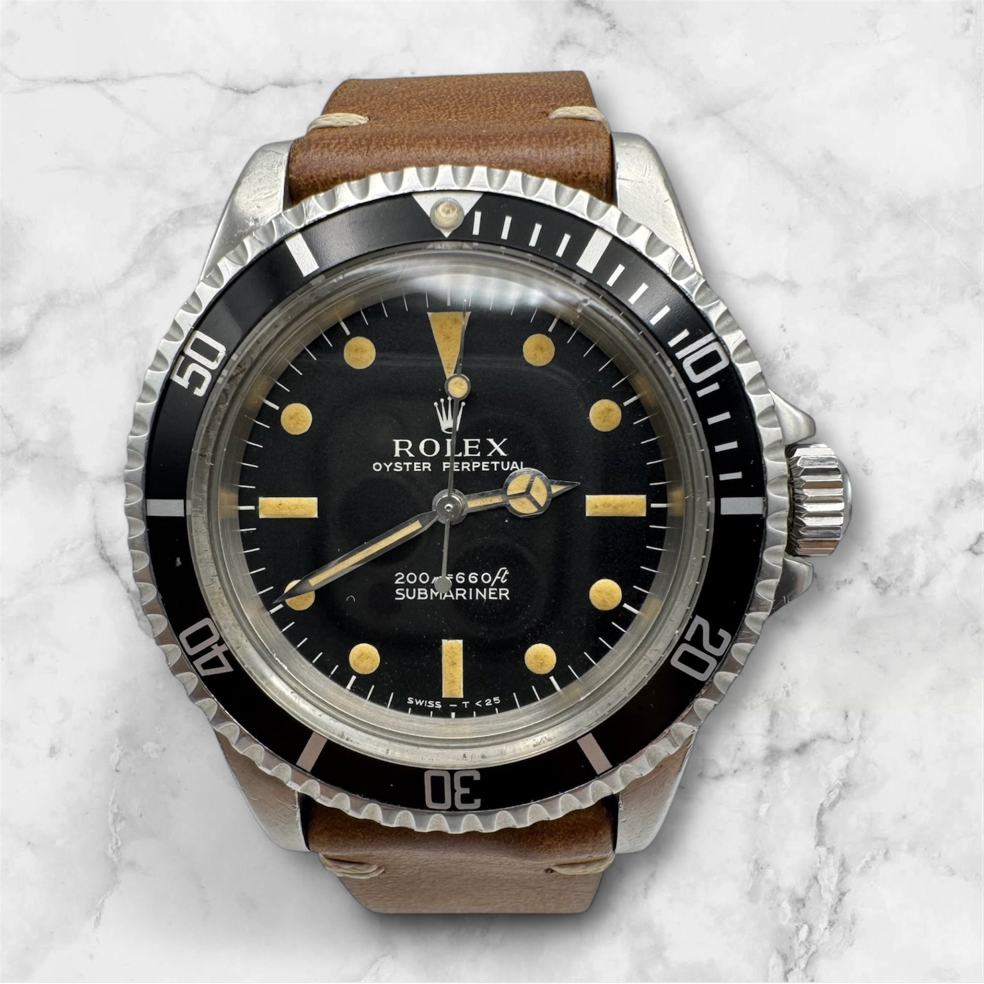 Rolex Submariner No Date 5513 Steel “Meters First” Zinc