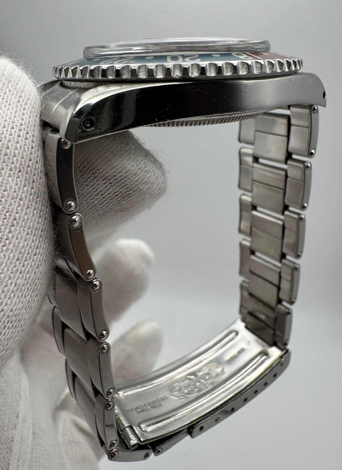 Rolex GMT-Master 1675 PCG Chapter Ring Underline Pepsi Gilt Dial 1960 (Full-Set)