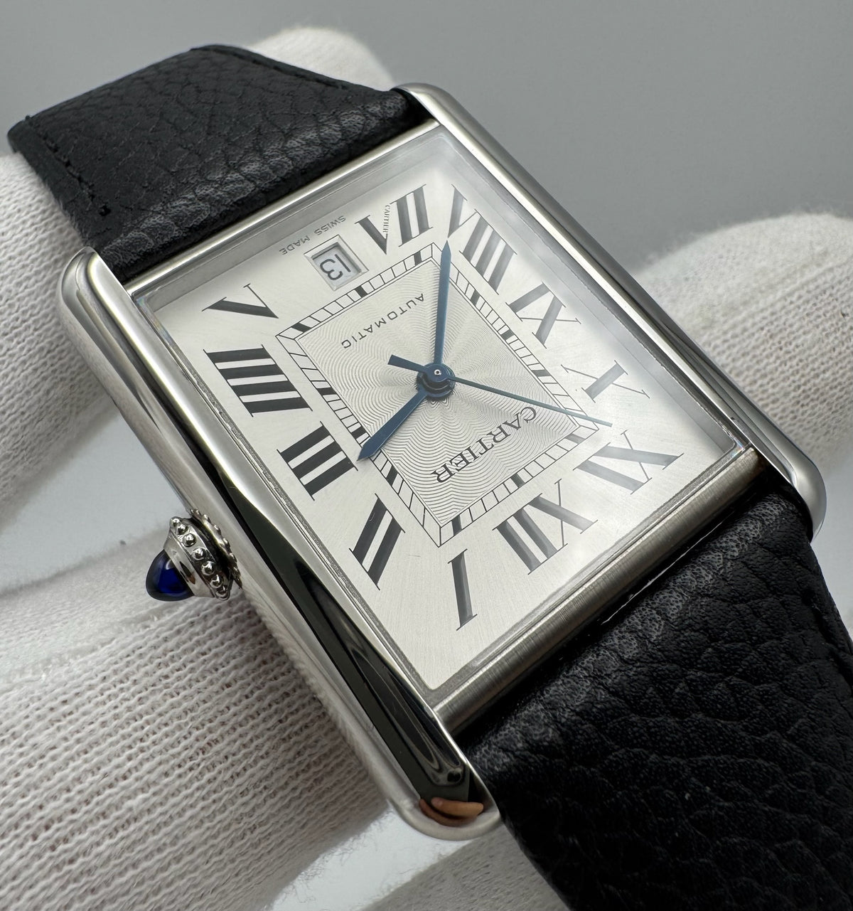 Cartier Tank Must XL WSTA0040 Silver Dial 2022 (Full-Set/Mint)
