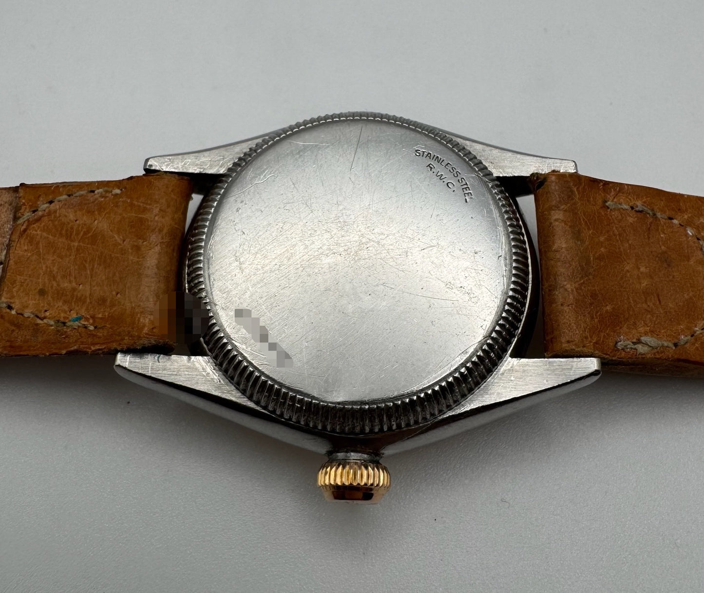 Rolex Oyster Royal 3121 Salmon Dial Arabic Numerals Two-Tone Vintage 1940s (Unpolished/Serviced)