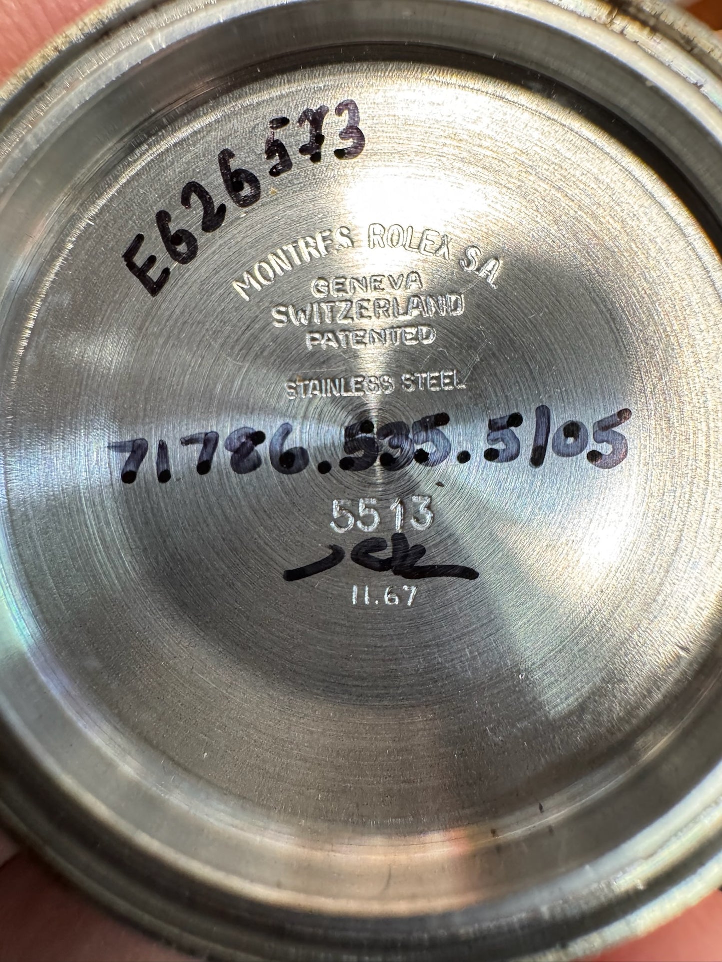 Rolex GMT-Master 1675 MK5 Pepsi Jubilee Yellow Patina 1978 (Serviced)