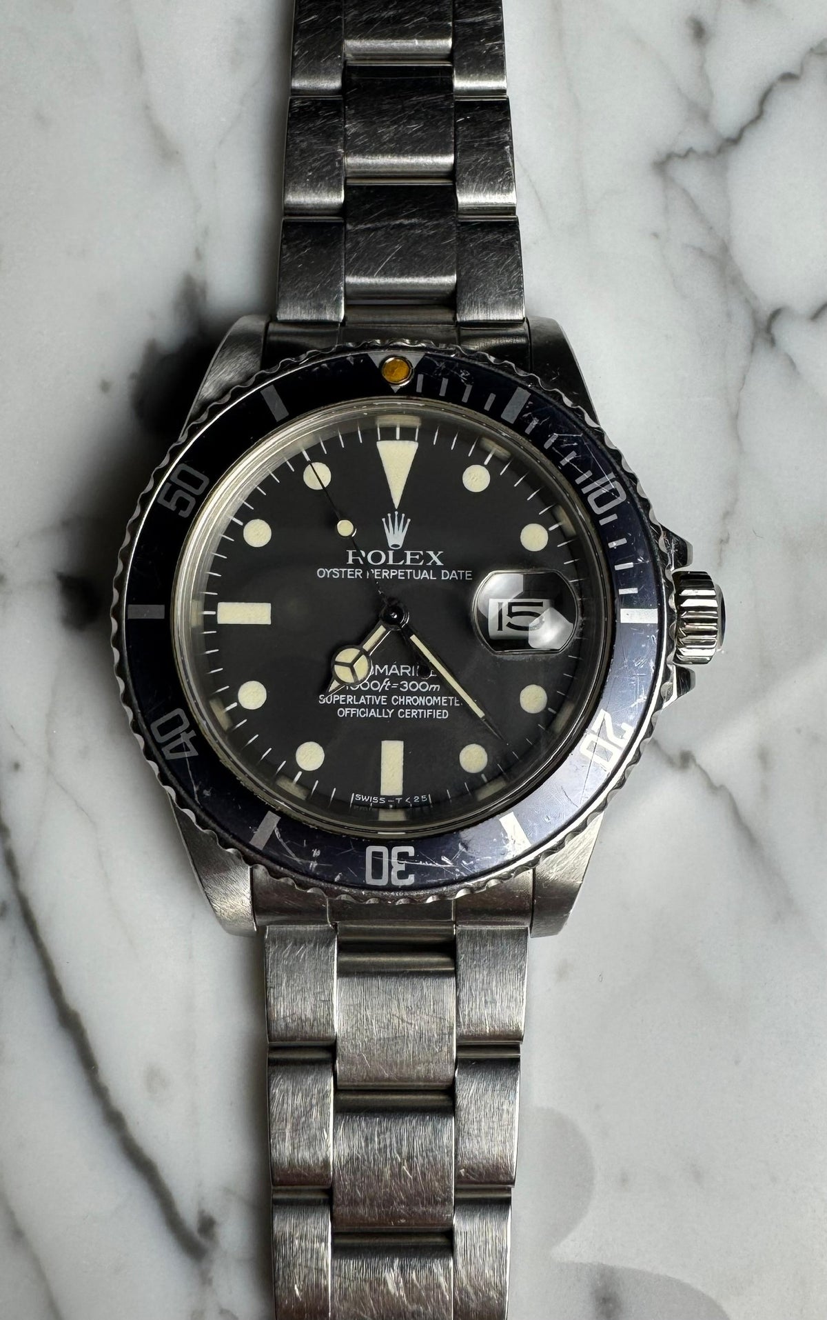 Rolex Submariner Date 16800 Matte Tritium Dial 1983 (Unpolished/Serviced)