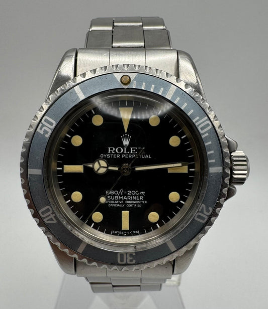 Rolex Submariner 5512 Feet First Yellow Patina 1965 (Serviced)