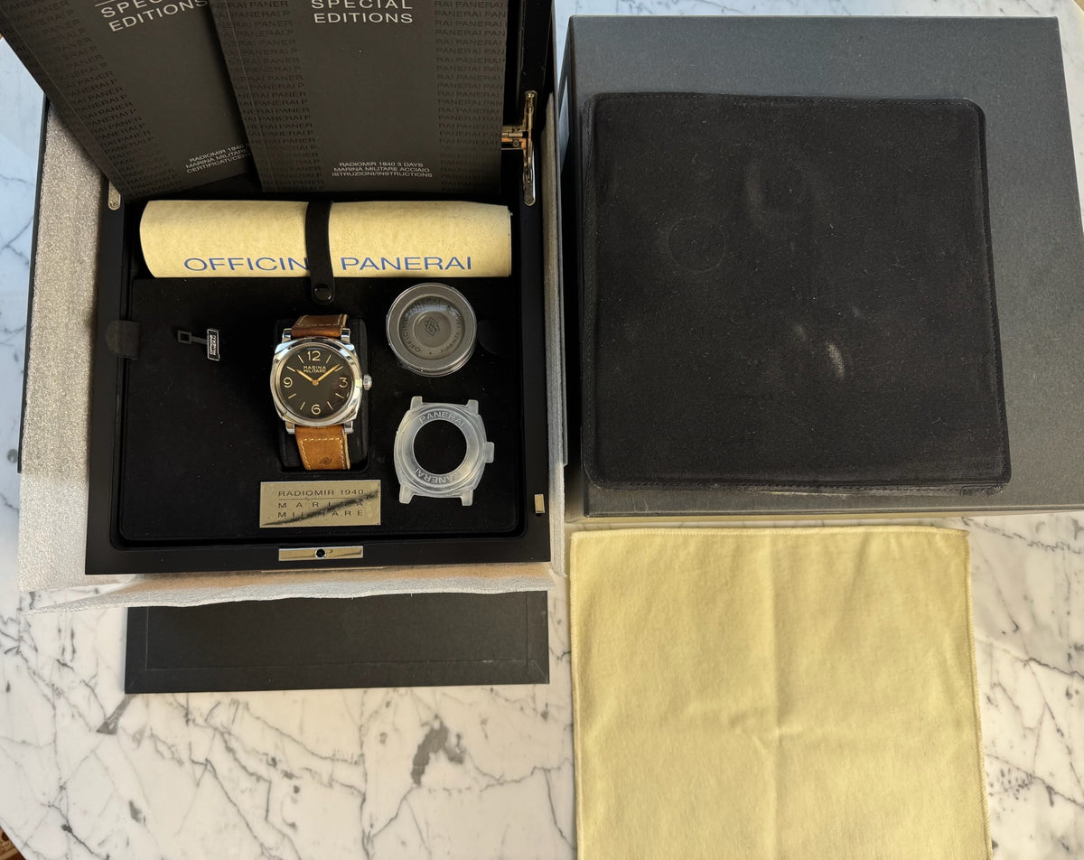 Panerai Radiomir 1940 Marina Militare PAM 00587 47mm Limited Edition 1000pcs 2014 (Full-Set)