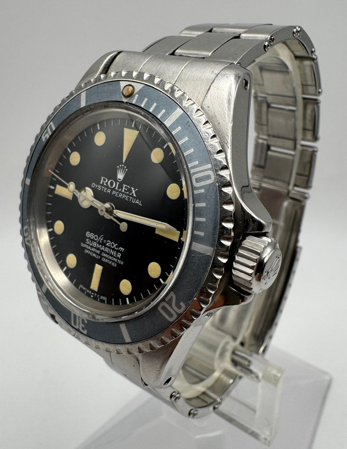 Rolex Submariner 5512 Feet First Yellow Patina 1965 (Serviced)