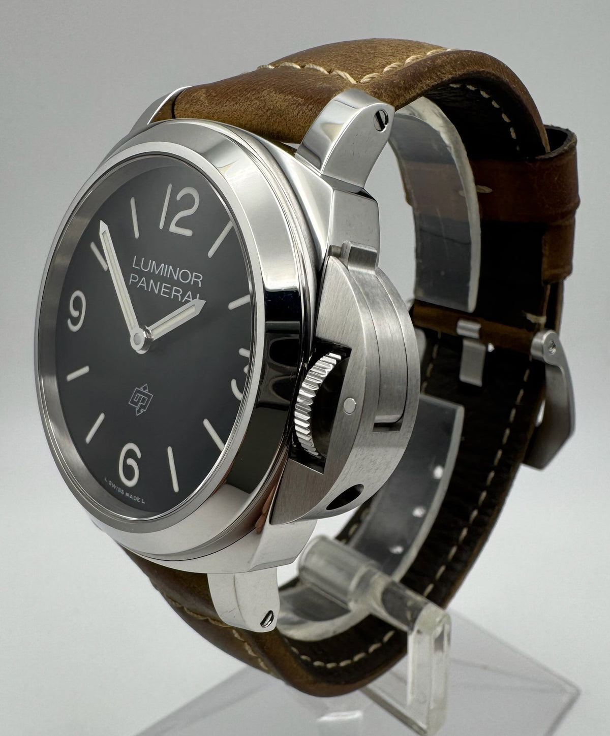 Panerai Luminor Base Logo PAM 01086 Black Dial 2026 (Full-Set/Unpolished)