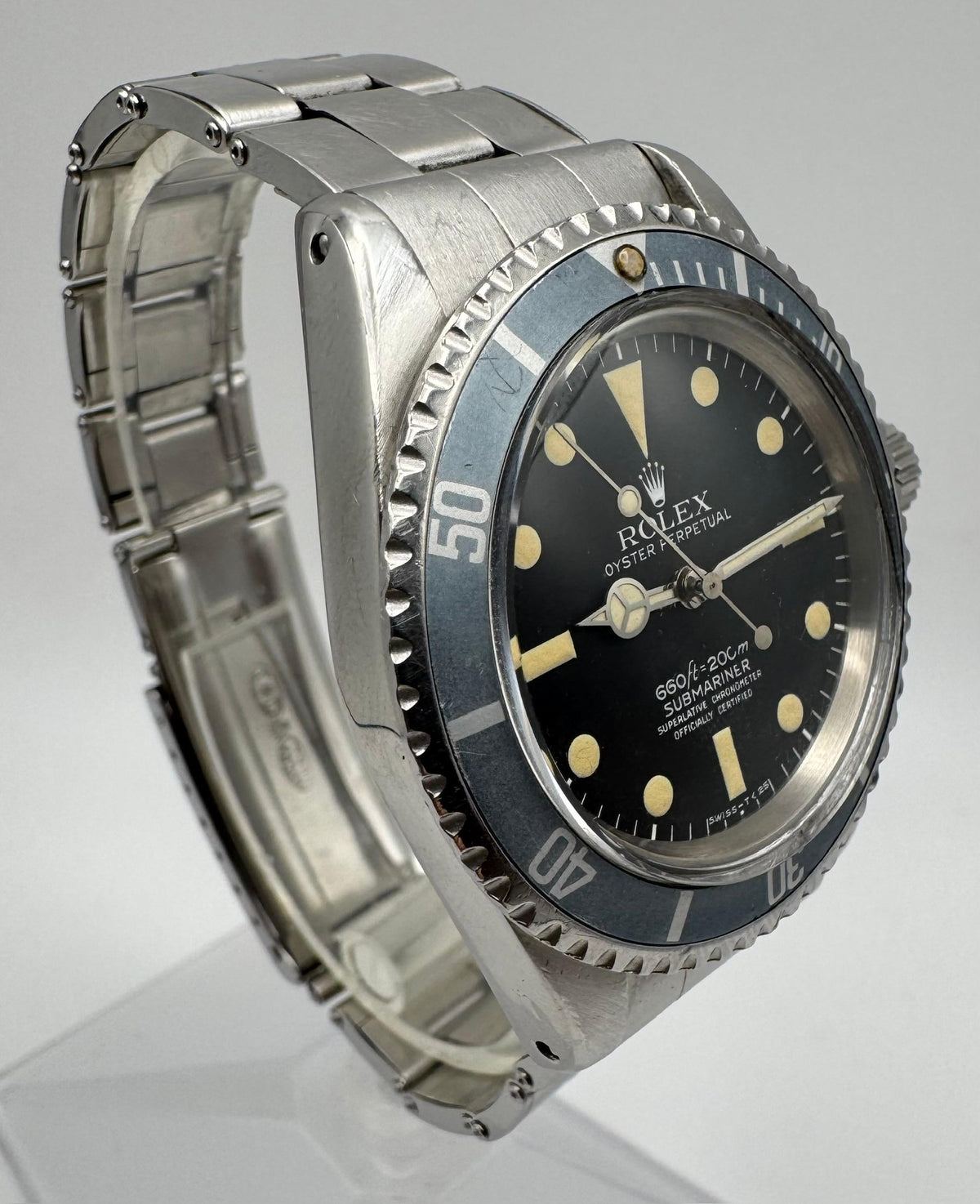 Rolex Submariner 5512 Feet First Yellow Patina 1965 (Serviced)
