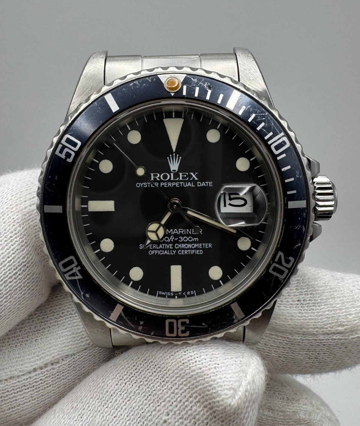 Rolex Submariner Date 16800 Matte Tritium Dial 1983 (Unpolished/Serviced)