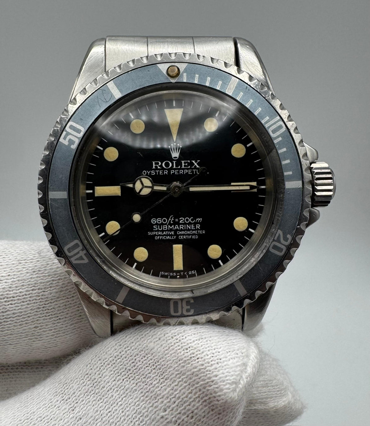 Rolex Submariner 5512 Feet First Yellow Patina 1965 (Serviced)