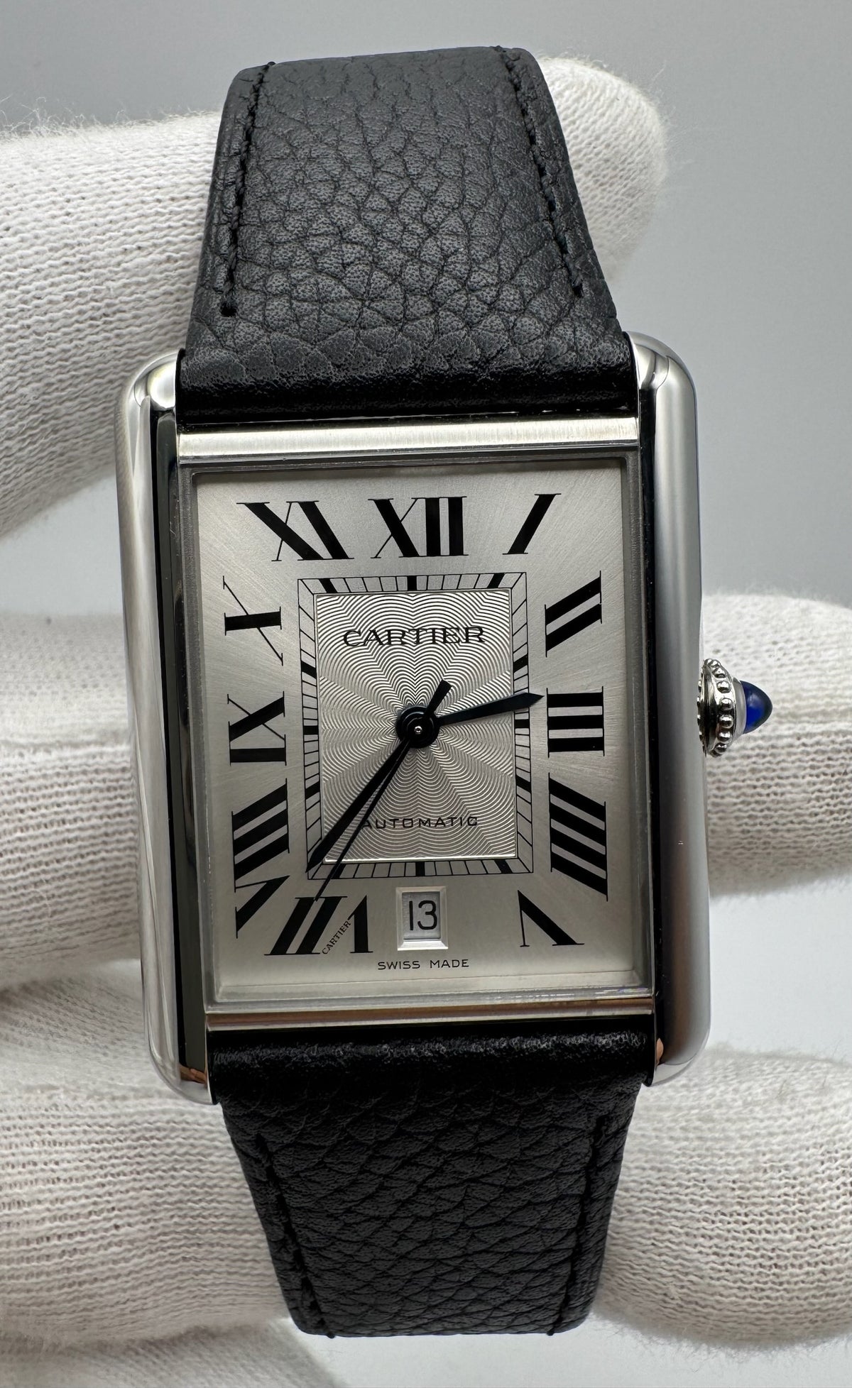 Cartier Tank Must XL WSTA0040 Silver Dial 2022 (Full-Set/Mint)