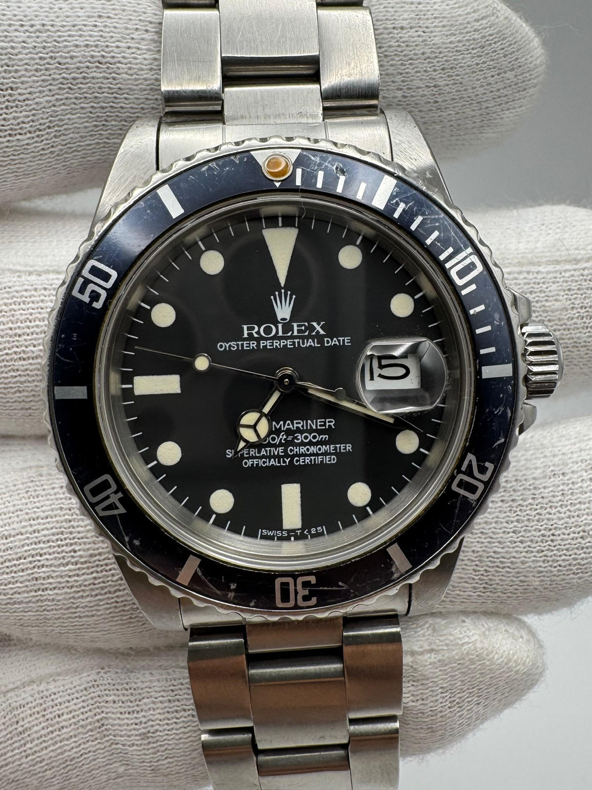 Rolex Submariner Date 16800 Matte Tritium Dial 1983 (Unpolished/Serviced)