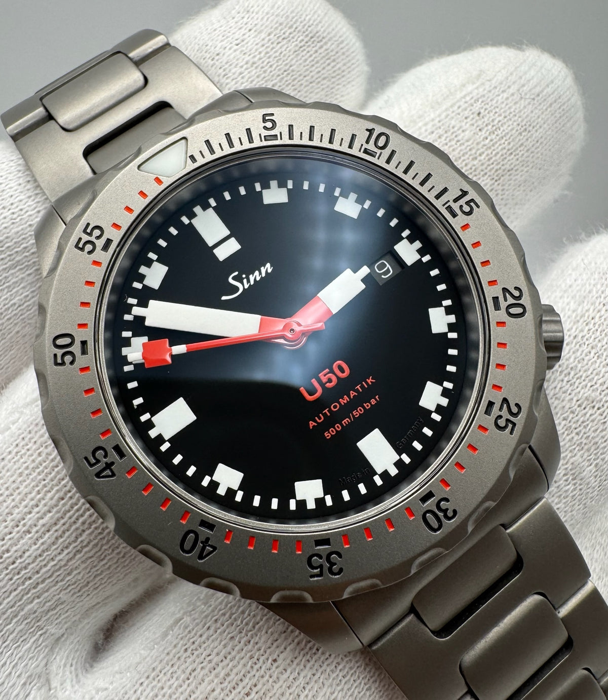 Sinn U50 1050.030 Submarine Steel 2022 (Full-Set/Mint)