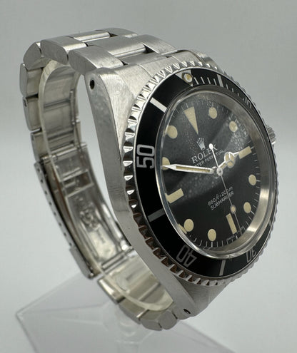 Rolex Submariner 5513 “Pre-Comex” Maxi Dial with Nice Patina (Full-Set)