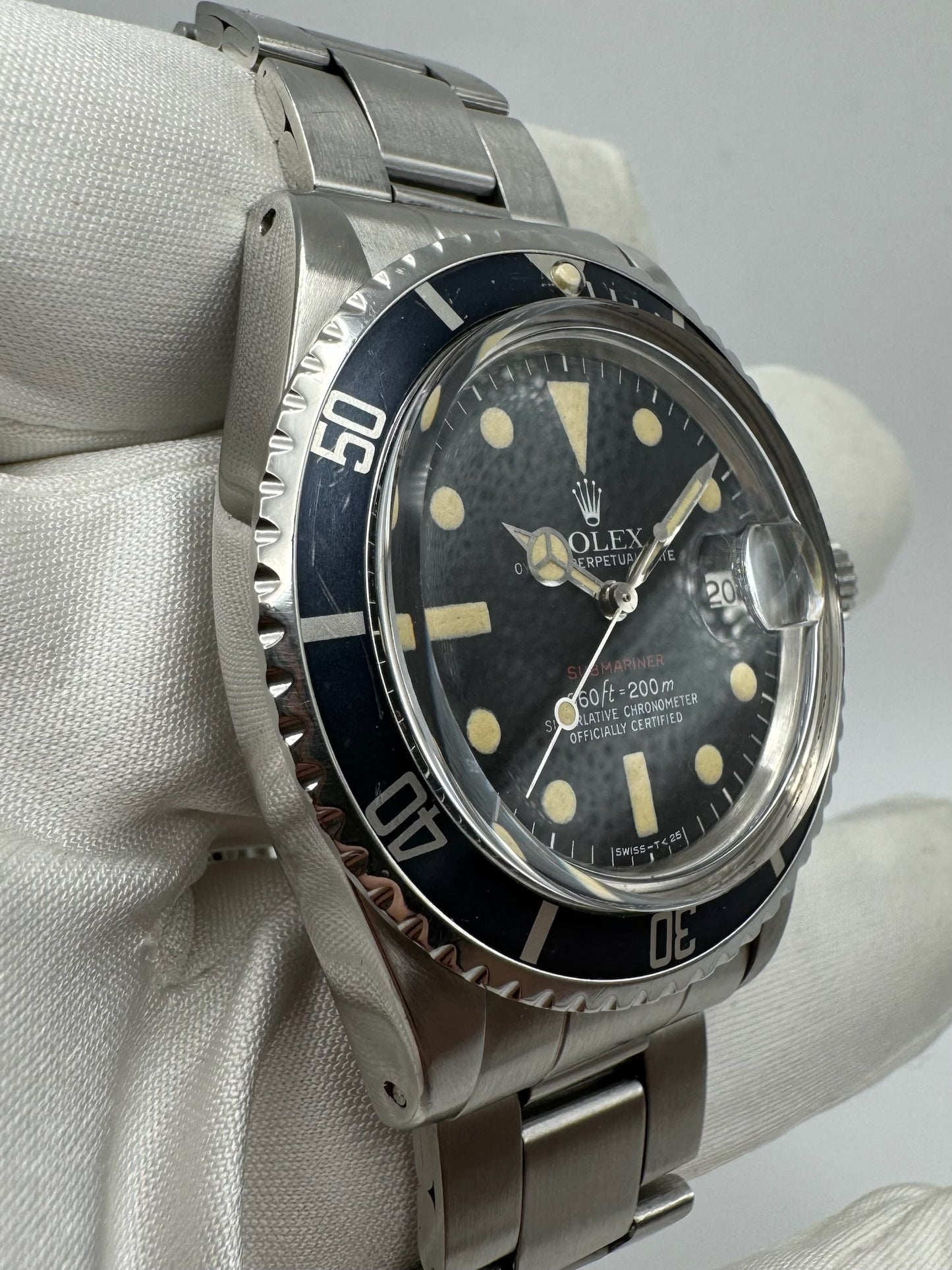 Rolex Submariner 1680 Red Mark VI Stunning Patina