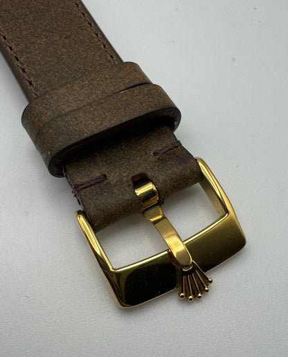 Rolex Day-Date 36 18K Yellow Gold Head Very Rare Dark Grey Dial 1973 (Serviced)