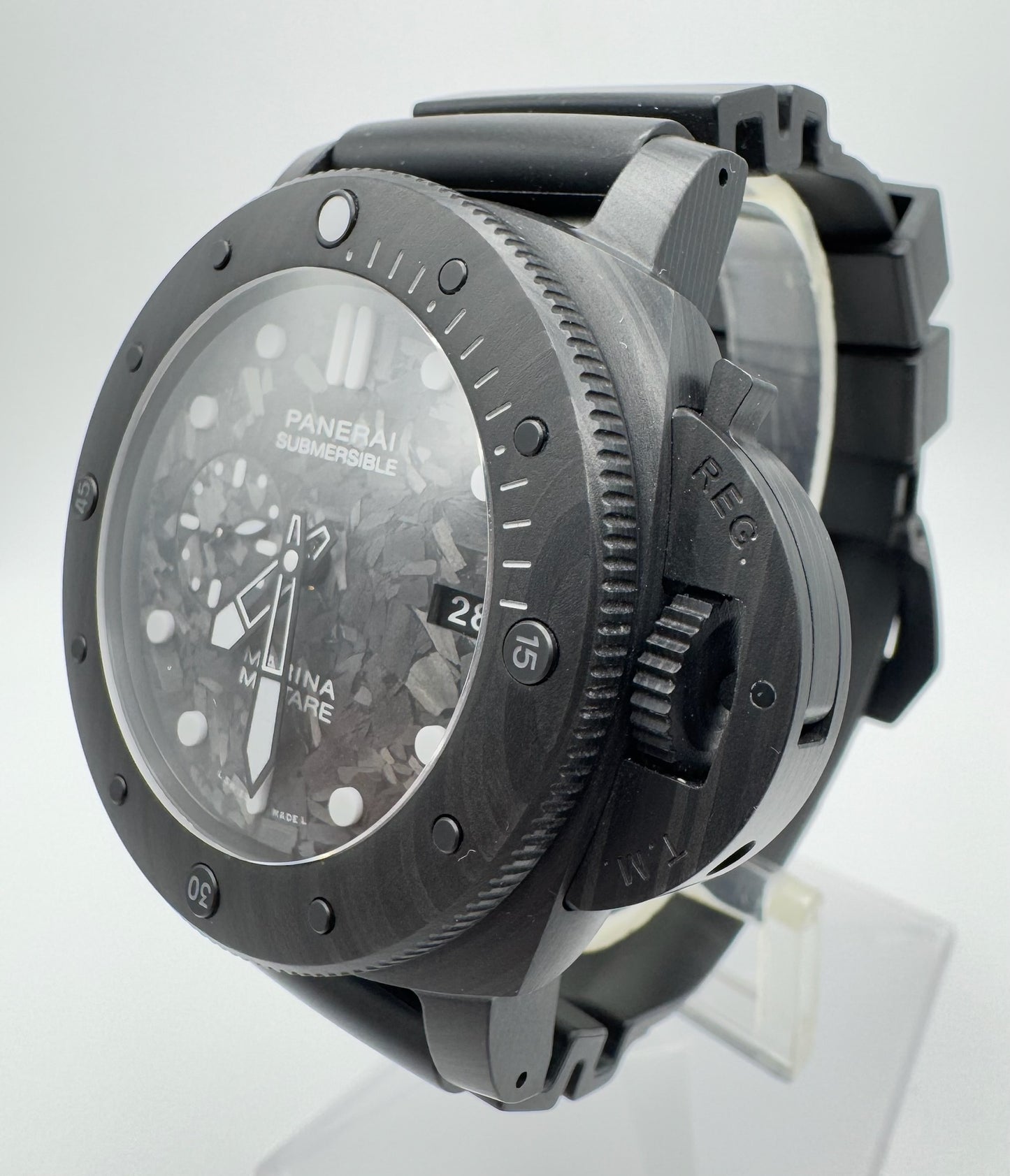 Panerai Luminor Submersible 47 Marina Militare Full Carbon (Full-Set)