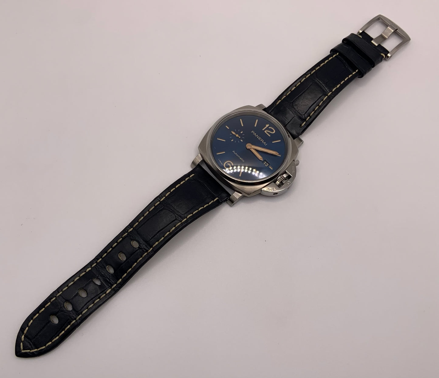 Panerai Luminor Due Titanium with Blue Dial