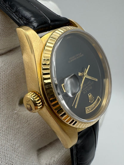 Rolex Day-Date 36 Black Onyx Dial 1981 (Serviced)
