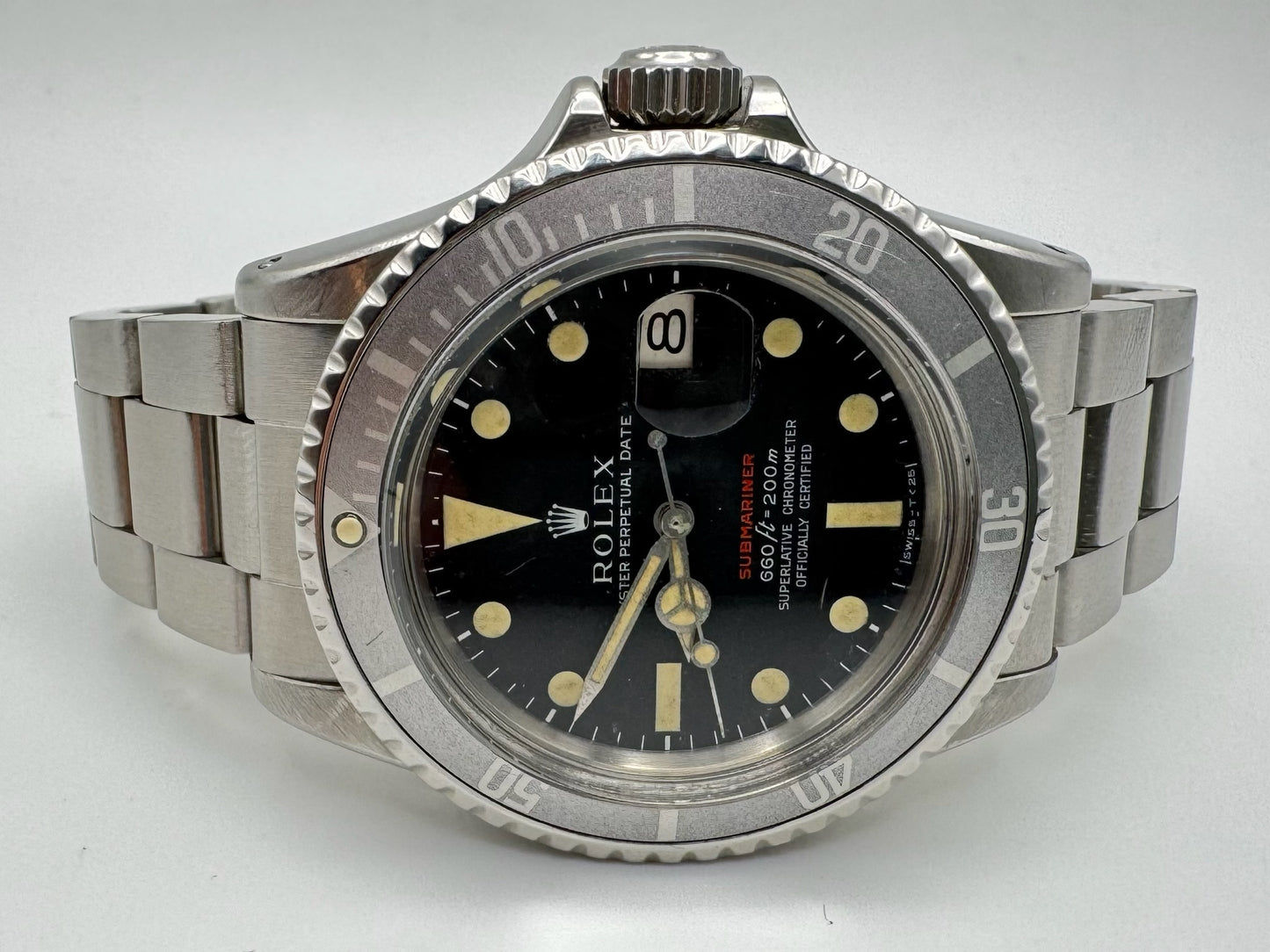 Rolex Submariner Date 1680 Red Ghost Bezel 1970 (Serviced)