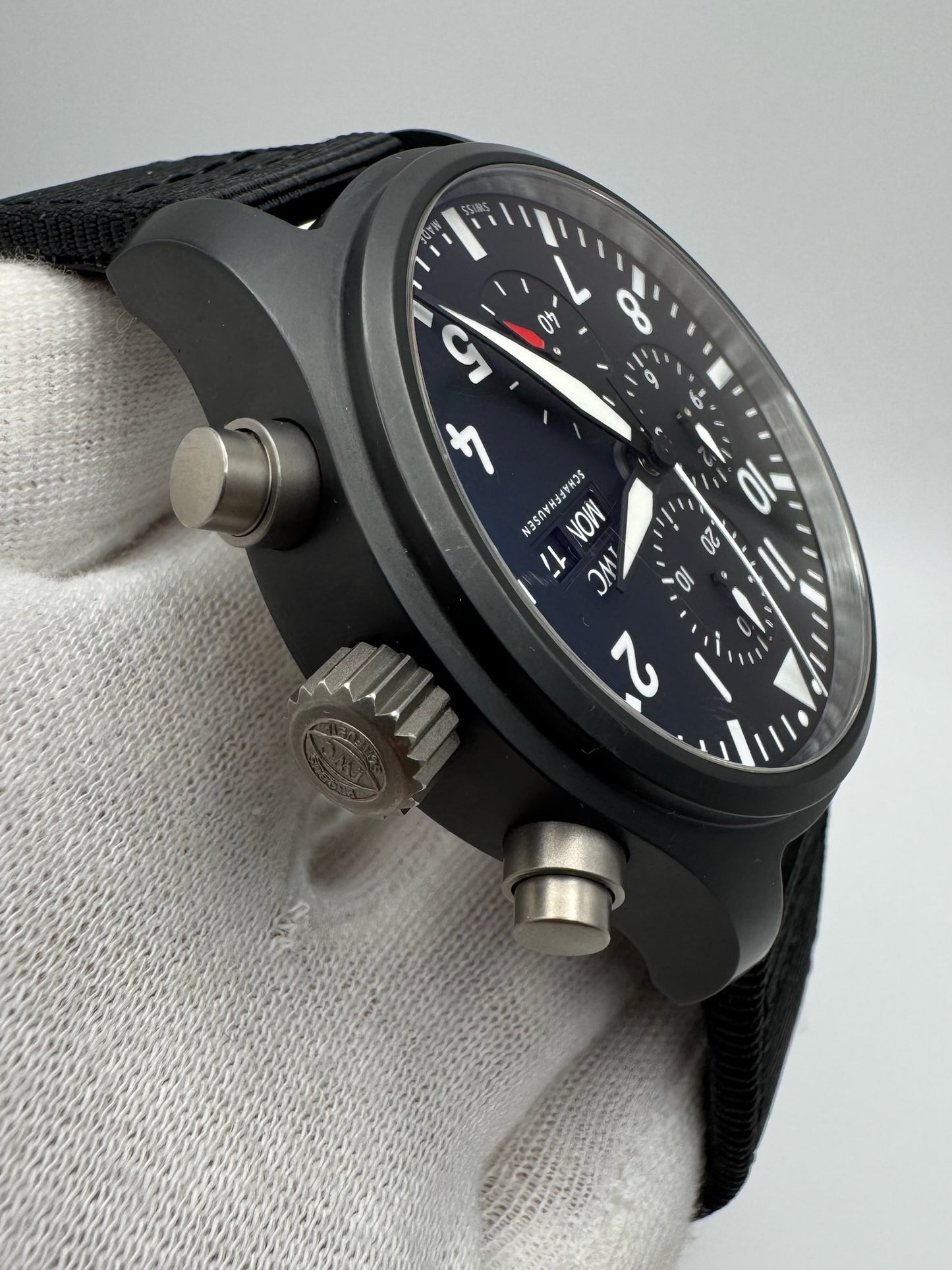 IWC Top Gun 44 Ceramic Chronograph 2022 (Full-Set/Unworn)