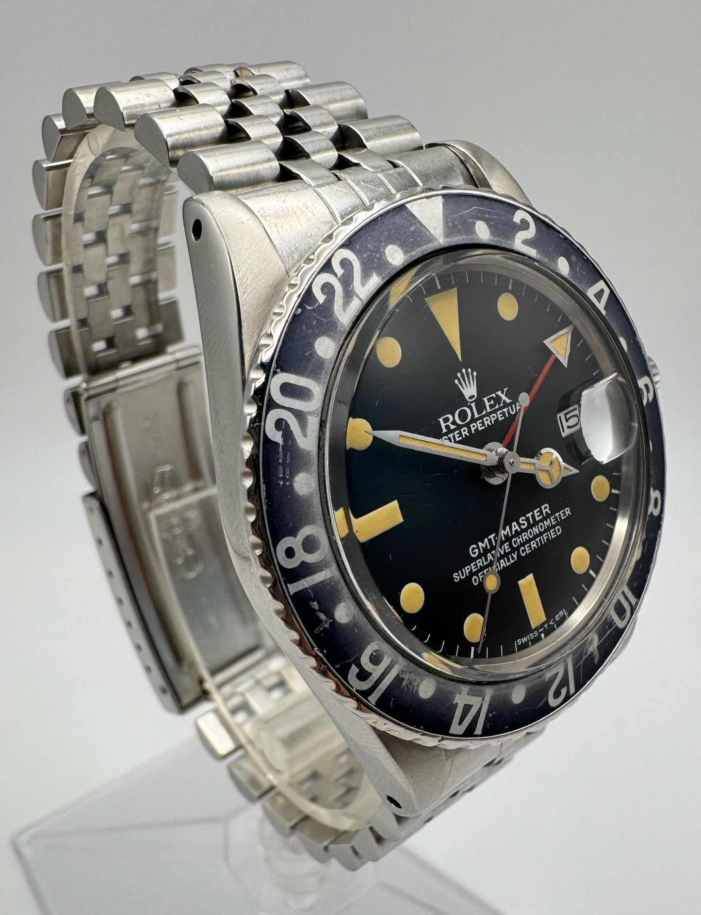 Rolex GMT-Master 1675 Jubilee Heavy Patina 1977