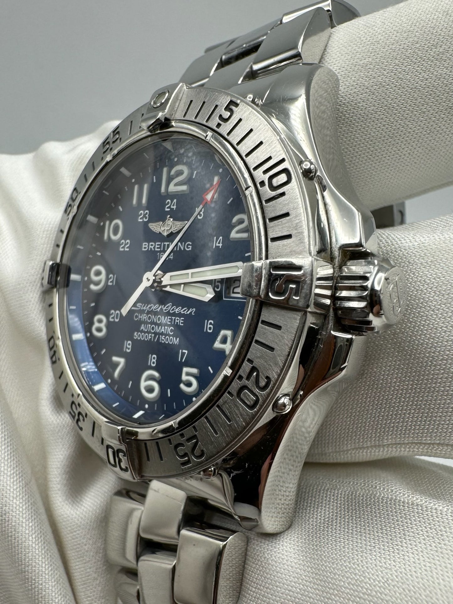 Breitling Superocean Blue Dial