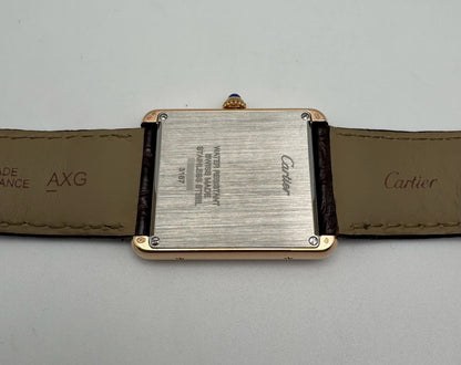 Cartier Tank Solo Large Size Rose Gold 2018 (Full-Set/Mint)