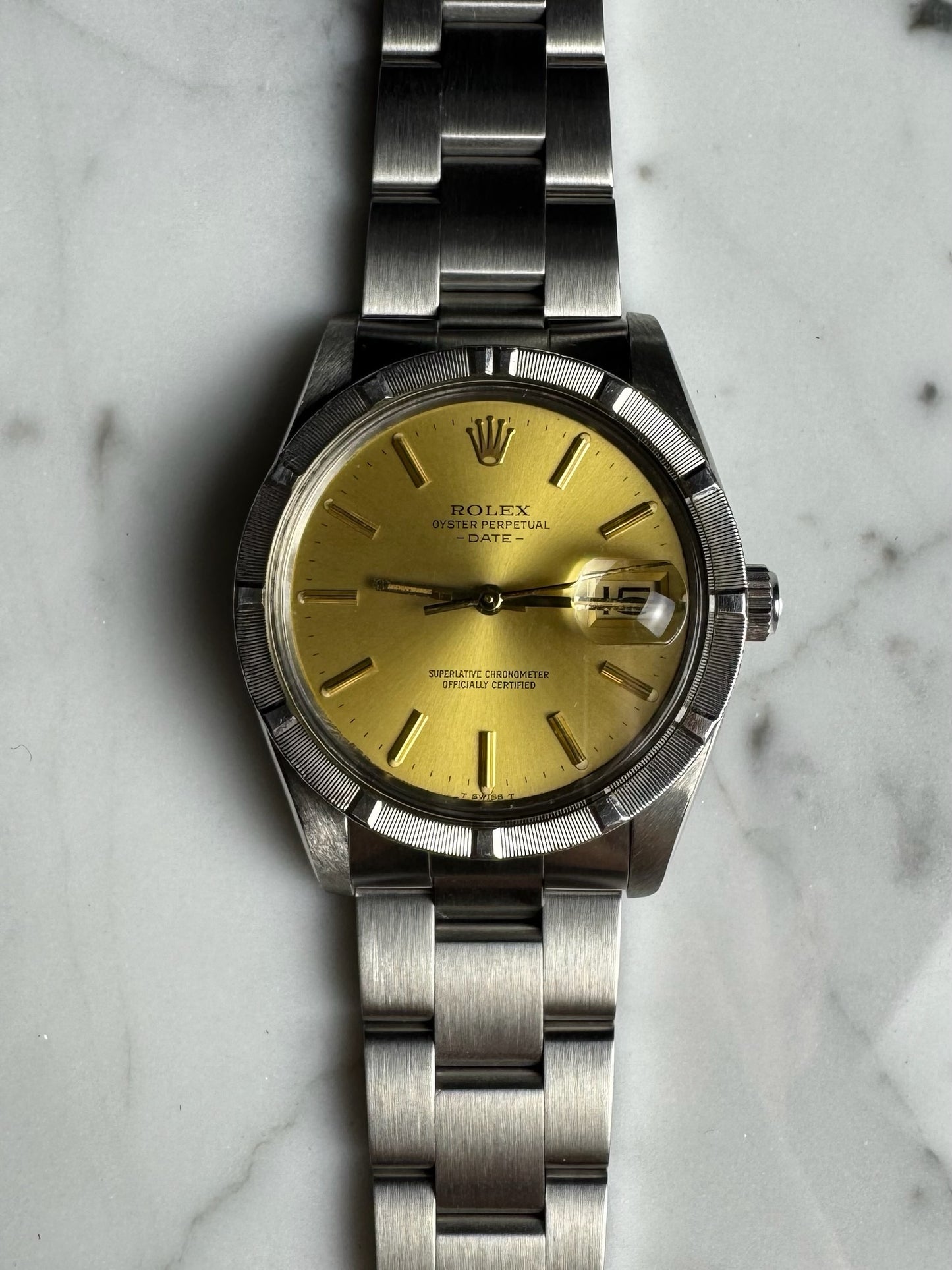 Rolex Oyster Perpetual Date 34 Full Steel Oyster 1980 (Mint/Serviced)