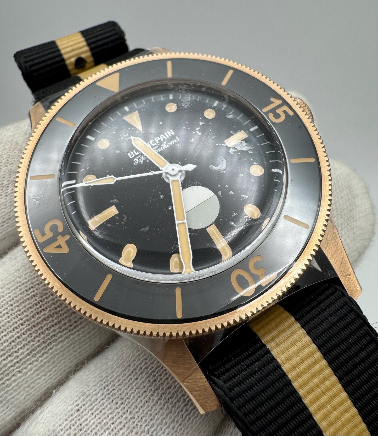 Blancpain Fifty Fathoms Mil-Spec L.E. 70th Anniversary Act 3 Bronze Gold 2024 (Unworn/Full-Set)