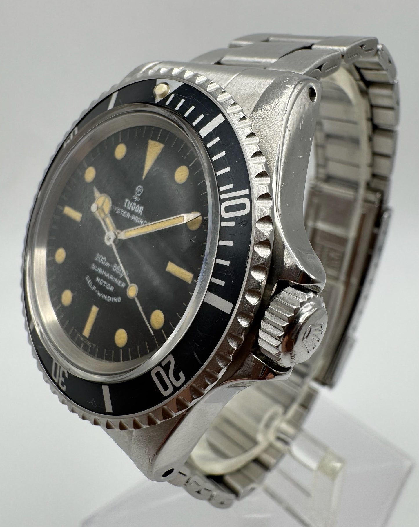 Tudor Submariner 7928 Long 5 Original Insert 1967 (Unpolished)