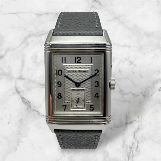 Jaeger-LeCoultre Reverso Duoface Day & Night Steel Manual Winding (Unpolished)